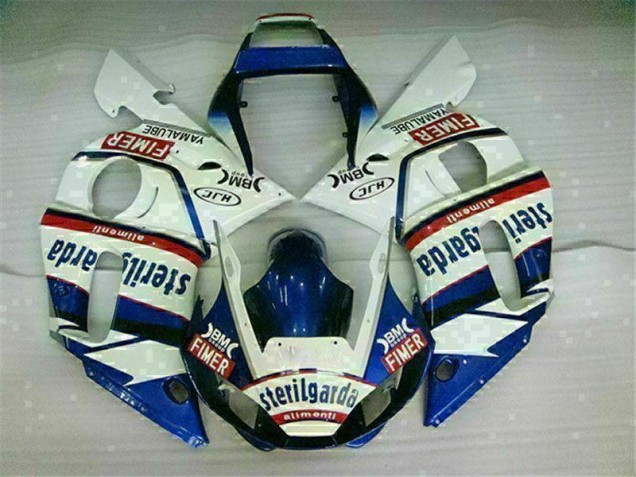 Carrosserie Moto R6 98-02 - Bleu Blanc Carrosserie Moto R6 98-02 - Bleu Blanc