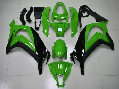 Carrosserie Moto ZX10R 11-15 - Vert Noir