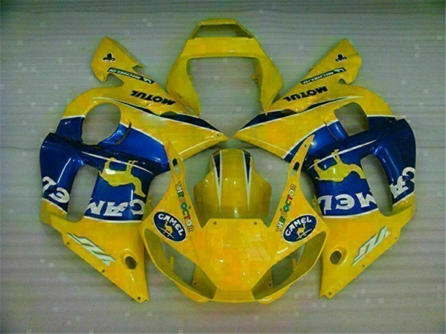 Carrosserie Moto R6 98-02 - Jaune Bleu Carrosserie Moto R6 98-02 - Jaune Bleu