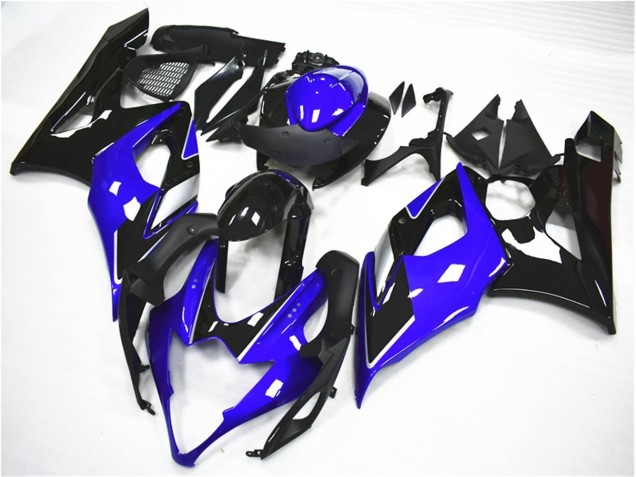 Kit Carénages Motos Complet GSXR 1000 K5 05-06 - Bleu Noir Kit Carénages Motos Complet GSXR 1000 K5 05-06 - Bleu Noir