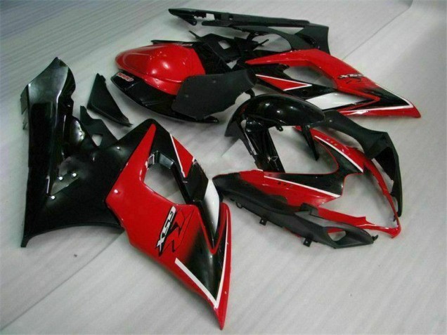 Kit Carénages Motos Complet GSXR 1000 K5 05-06 - Rouge Noir Kit Carénages Motos Complet GSXR 1000 K5 05-06 - Rouge Noir