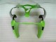 Kit Carénages Motos Complet ZX6R 00-02 - Vert Noir
