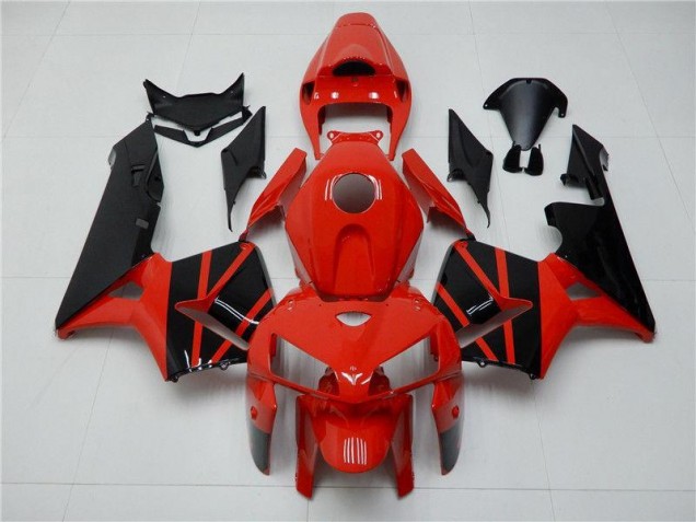 Kit Carénages Motos CBR 600 RR 05-06 - Rouge Noir Kit Carénages Motos CBR 600 RR 05-06 - Rouge Noir