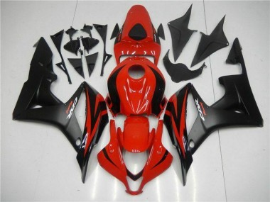 Kit Carénages Motos CBR 600 RR 07-08 - Noir Rouge