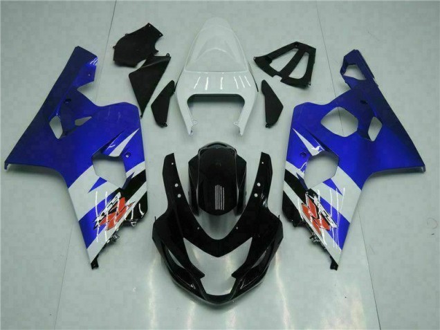 Kit Carénages Motos Complet GSXR 600 / 750 K4 04-05 - Bleu Noir Kit Carénages Motos Complet GSXR 600 / 750 K4 04-05 - Bleu Noir