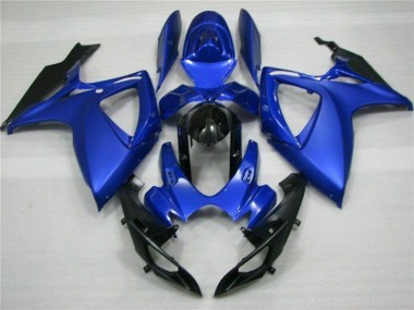 Kit Carénages Motos Complet GSXR 600 / 750 K6 06-07 - Bleu Noir