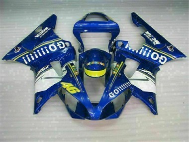 Kit Carénages Motos Complet R1 00-01 - Bleu