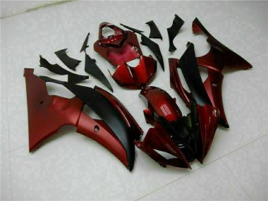 Kit Carénages Motos Complet R6 08-16 - Rouge Noir