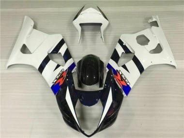 Kit Carénages Motos GSXR 1000 K3 03-04 - Blanc Noir