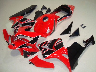 Kit Carénages Motos & Plastique CBR 600 RR 03-04 - Rouge Noir