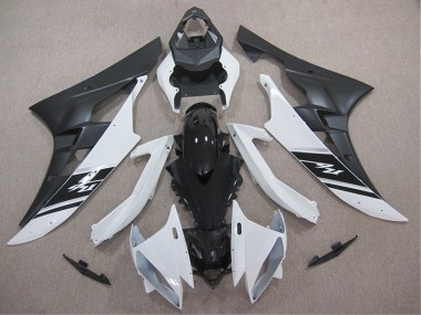 Kit Carénages Motos R6 06-07 - Blanc Noir
